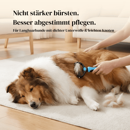 Double-Sided Pet Dematting & Grooming Comb - gluecklichhund