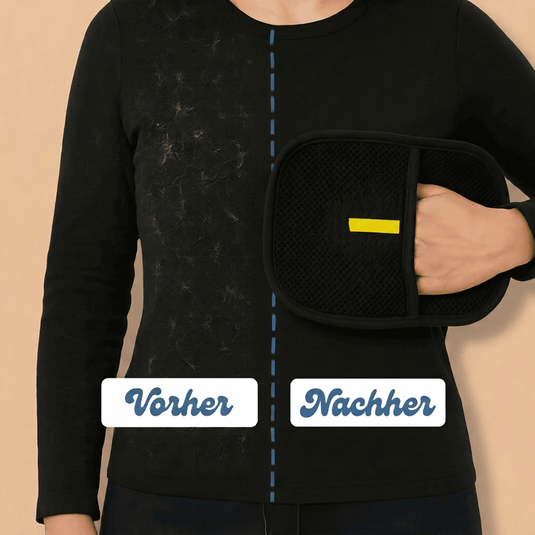 Fellmagnet Handschuh – Tierhaare entfernen ohne Fusselrolle - gluecklichhund